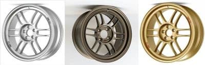 ENKEI RPF1-RS 15x8 ET 28 Wheels, Bronze, Silver, Gold
