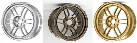 ENKEI RPF1-RS 15x8 ET 28 Wheels, Bronze, Silver, Gold