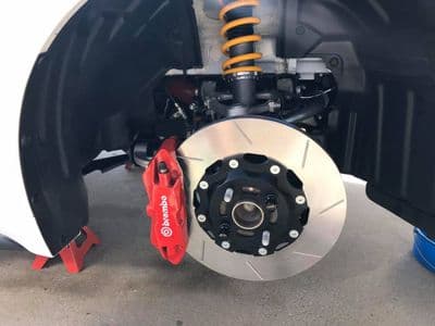 Fiat 124 2017 -2019 Big  Brake Disc Conversion for BREMBO Calipers