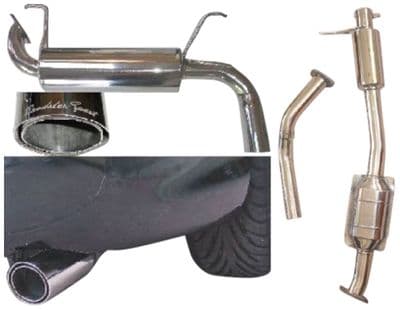 Good Win Racing MX5  NB  RoadsterSport 3 5 Silencer with RoadsterSport  Mid-pipe