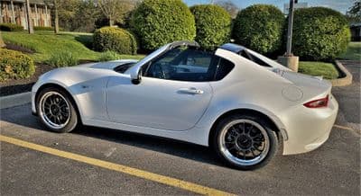 Konig Countergram 17x8 Matte Black with  Machined Lip Wheels