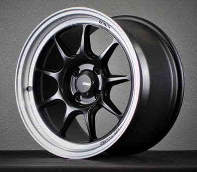 Konig Countergram  Matte Black w/ Matte Machined Lip