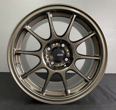 Konig Dekagram 15x8 4X100 ET25 Gloss Bronze