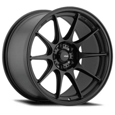 Konig Dekagram 17x9 5X114 ET40 Matte Black