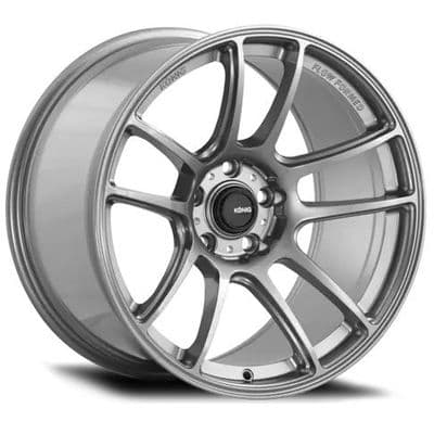 Konig Heliogram 17x8.5 5x114 ET45 Titanium Metallic *Knurled Bead*