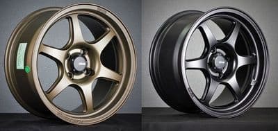 Konig Hexaform  MX5NA/NB 15x7.5 +35 Matte Bronze  or Matte Black wheels