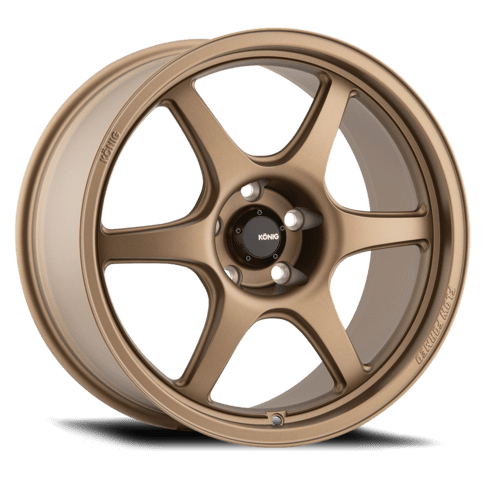 Konig Hexaform  MX5ND 17x8 4x100 +45 Matte Bronze or Matte Black