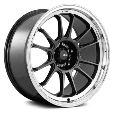 Konig Hypergram 18x11  Carbon w/ Machined Lip wheels