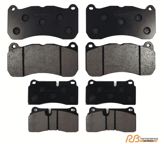Maserati  Brake Pad Front and Rear Set