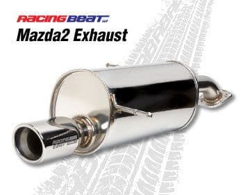 MAZDA 2 RACING BEAT POWER PULSE EXHAUST 2007-2013