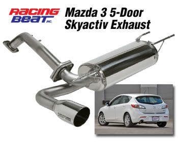 Mazda 3  Skyactiv 2.0 Racing Beat Cat Cat Back 2012-2013