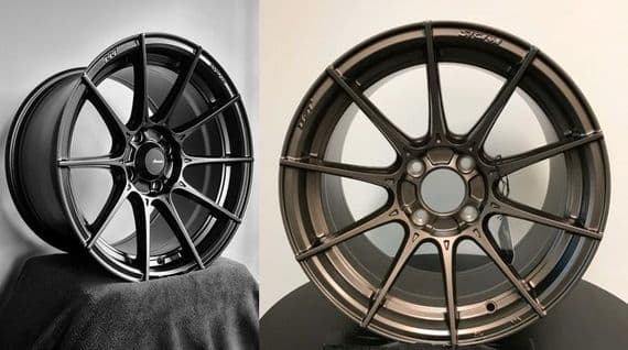 Mazda Advanti Racing Storm S1 17x7  ET40  Matte Bronze or Matte Black  Wheels