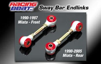 Mazda MX5 (1990-1997) Racing Beat Roll Bar Endlinks