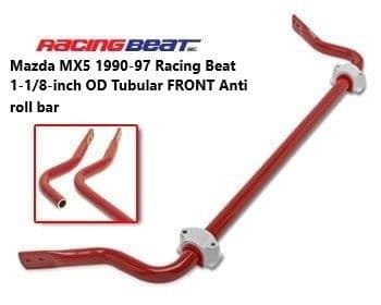 Mazda MX5 1990-97  Racing Beat  1-1/8-inch OD Tubular FRONT Anti roll bar  54104