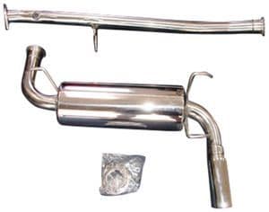 Mazda MX5 Complete Cat-Back RoadsterSport 3 Polished Stainless Steel Exhaust 1989-1998 NA NB