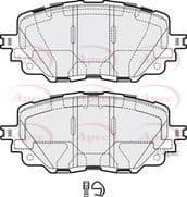 Mazda MX5 ND 2016- 2024 Standard  replacement Brake Pads