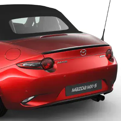 Mazda MX5 ND Rear Lip Spoiler 2016-2026  Genuine Mazda TUV Certified