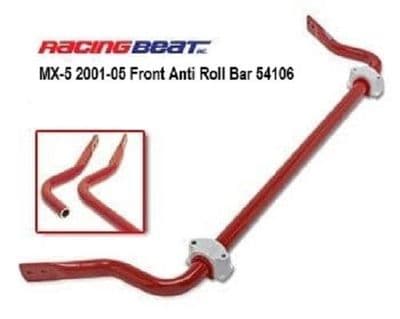 Mazda MX5  Racing Beat Tubular Front  Anti Roll Bar  2001-2005 54106