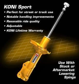 Mazda ND KONI Sport Shock Absorber Set with adjustable damping and height All 2016-2022 Models