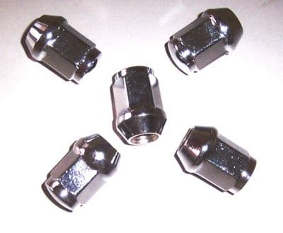 MAZDA RX-8 GOOD QUALITY CHROME PLATED NUTS