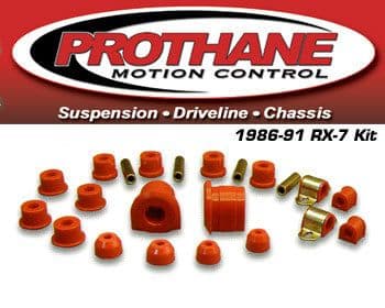 MAZDA RX7 FC Prothane Complete Bushing Kit 86-92