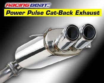 Mazda RX7 FD3S  Racing Beat  Dual Tip CAT Back Exhaust- 1991-02 To Fit Any Model