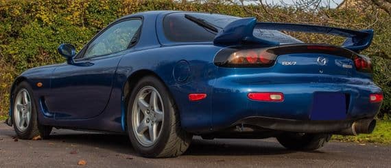 Mazda RX7FD3S 1999 Spec Rear Spoiler Assembly
