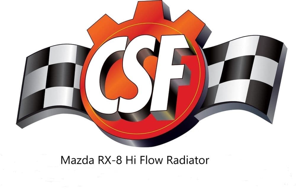 Mazda RX8 CSF High Flow Radiators 2002-08 Road or Race