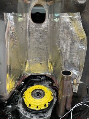 Mazda RX8  MX5 NC Transmission Tunnel Heat Shield Kit Made by DEI