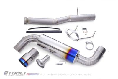 Mazda RX8 TOMEI   Silencer made from Titanium Cat Back System.