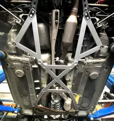 Mazdaspeed Replica MX5 NC Underbody Brace Kit
