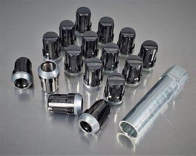 McGard Spline Drive 16 or 20 Wheel Nuts & Tool Set  Chrome or Black finish