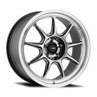 MX5 NA/NB Konig Countergram 15x7.5 +35 Hyper Chrome w/ Machined Lip