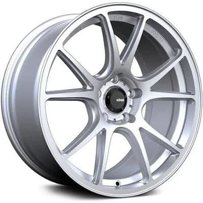 MX5 NA/NB Konig Freeform 15x8 +25 Matte Silver  Wheels