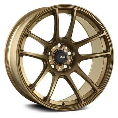 MX5 NA/NB Konig Heliogram Bronze  15x9 4x100 Et35  *Knurled Bead* wheels