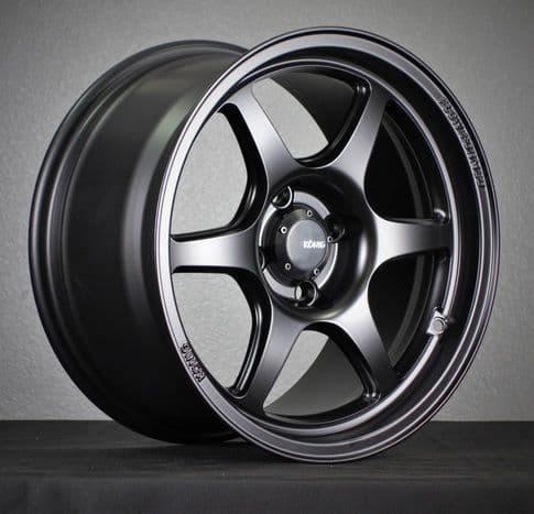 MX5 NA/NB Konig Hexaform 15x9 +35 Matte Black or Bronze  Wheels