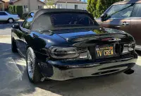 MX5 NB Carbon Miata LED Sequential Tail Lights - Smoked