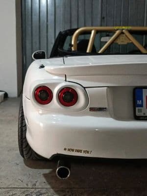 MX5 NB  CarbonMaita Halo LED Dual Tail Lights (V2)