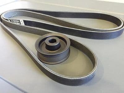 MX5 NC 2.8 Inch Pulley + Belt Combo for MP62 Supercharger