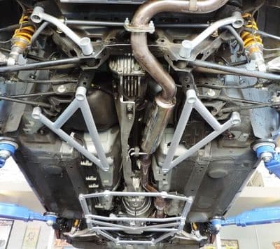 MX5 NC RoadsterSport 6 Piece Complete Underbody Brace Kit  2006-2015