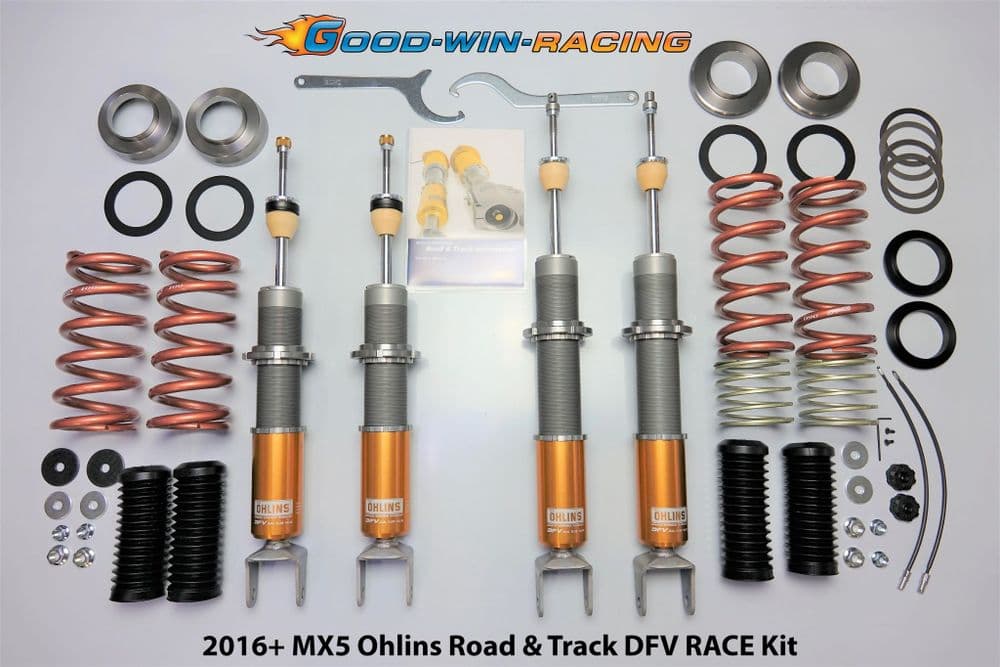 MX5 ND and Fiat 124 Race Suspension Kit Ohlins RACE Dual Flow Valve kit