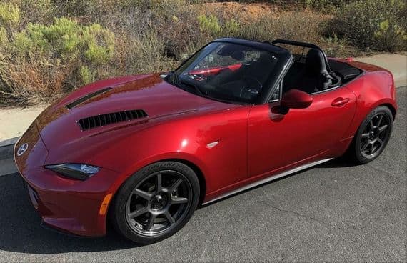MX5 ND  Bonnet Louvres by Singular Motorsports