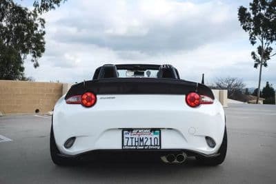 MX5 ND Carbon Miata 3 Piece Trunk Spoiler 2016-2026  Fits all Models