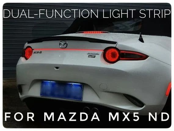 MX5 ND Carbon Miata Dual Functions (STOP/TAIL) LED Rear Strip
