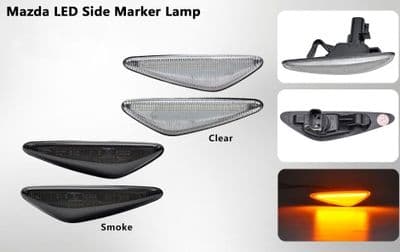 MX5 ND Carbon Miata LED Sequential Turn Signal Repeaters - Smoked or Clear