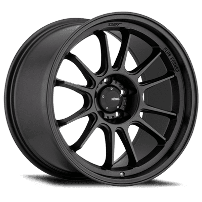 MX5 ND & FIAT 124 Konig Hypergram 17x8 4X100 ET45 Matte Black