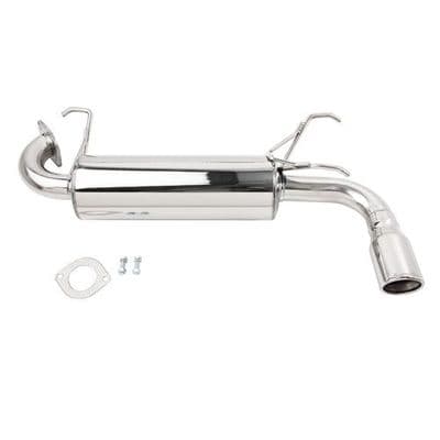 MX5NB  3 Polished Stainless Steel  Exhaust  Silencer