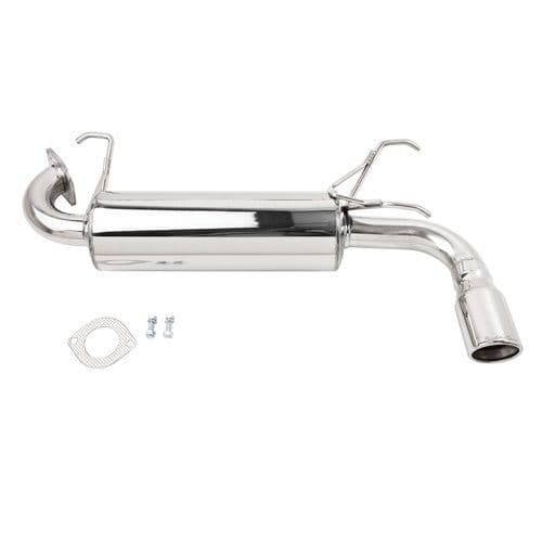 MX5NB  3 Polished Stainless Steel  Exhaust  Silencer
