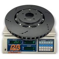 Nissan GTR R35 Brake Discs RacingBrake 2 Piece direct replacement discs 2012-24