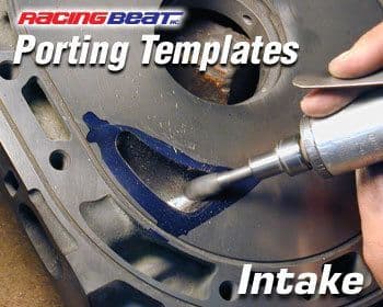 Racing Beat Porting Template ::  Intake 12A & 13B